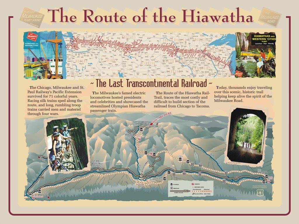 The Route of The Hiawatha History