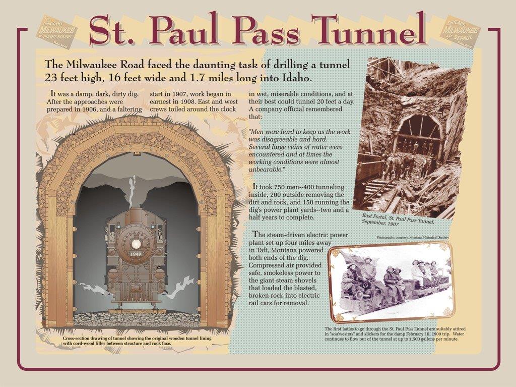St Paul Pass Tunnel