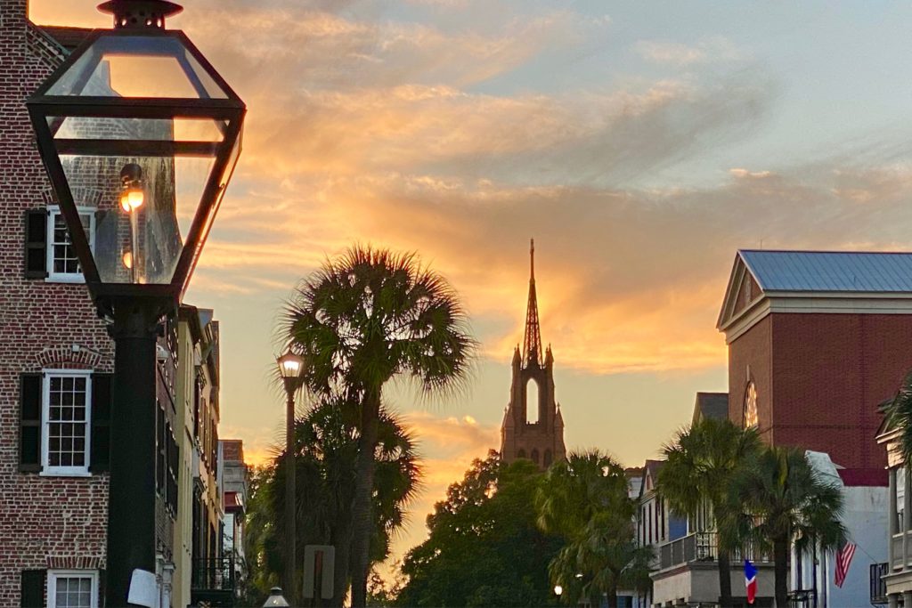 Charleston at Sunset